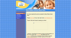 Desktop Screenshot of blueribbonbookfairs.org